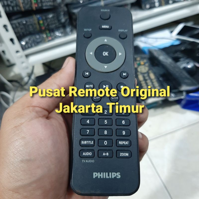 REMOTE REMOT TV PHILIPS LED LCD ORIGINAL ASLI HITAM