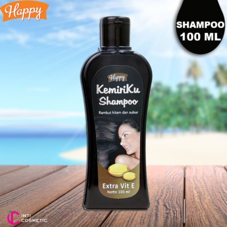 Kemiriku Shampo BUY 1 GET 1  Penghitam Rambut Shampo Penyubur Rambut Sampo Kemiri Oil Perawatan Rambut Rontok Happy Kemiriku BPOM HALAL Original