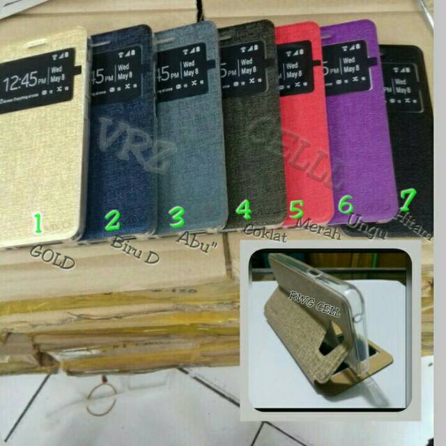 Flipcase / Flip Case / Cover Oppo F1 Plus / F1 +  Selfi  Stending