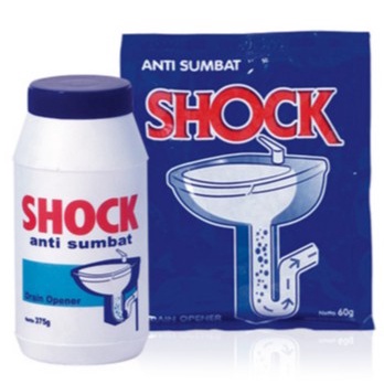 

SHOCK Anti Sumbat Drain Opener 375gr