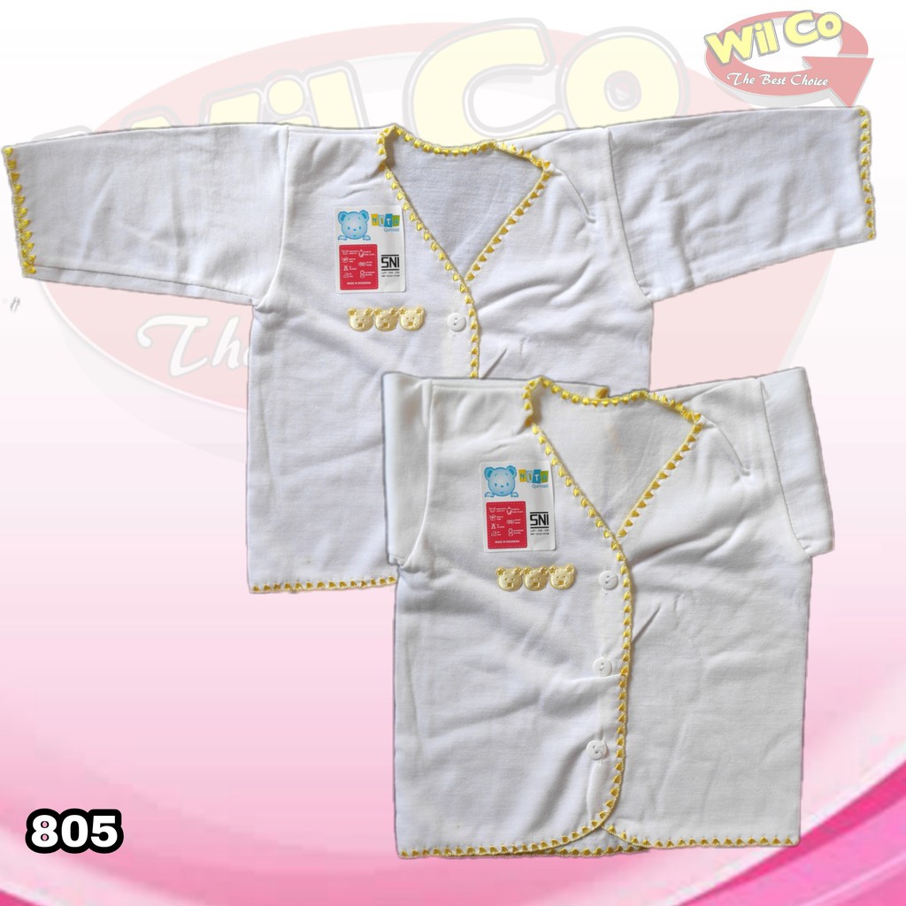 K805 - BAJU ATASAN  BAYI 3 MODEL LENGAN PENDEK/PANJANG/TANPA LENGAN