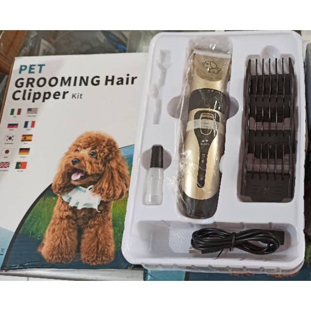 MPro Alat Cukur Elektrik Bulu Hewan Anjing Rechargeable grooming shaver cordless kucing