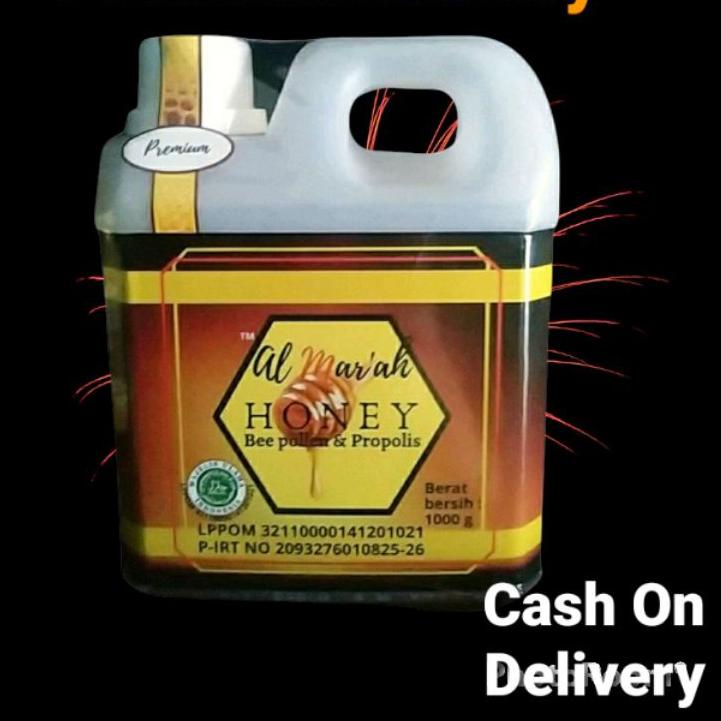 

[symbol2]tkh[symbol3] Madu Asli Premium Honey Al Mar'ah 1kg Langsung Pesan