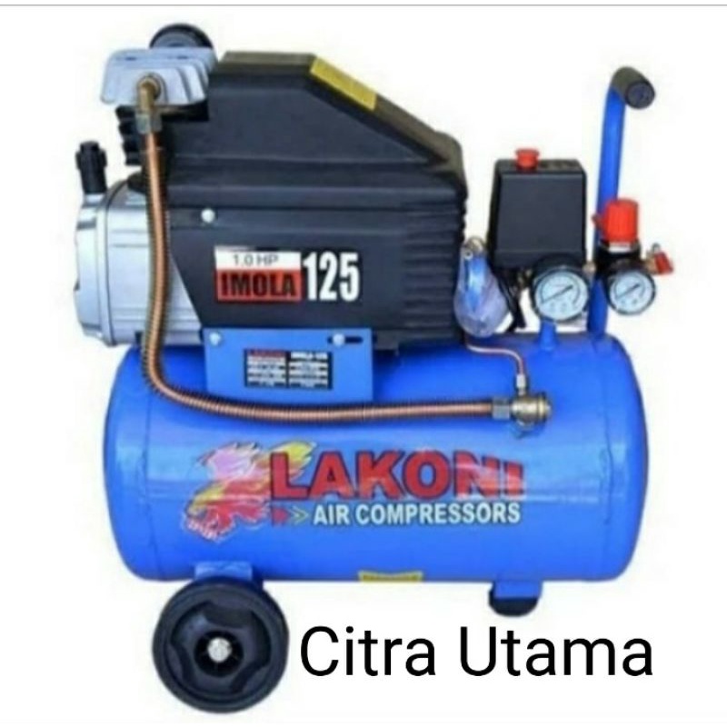 Kompresor Udara Kompresor Angin 1 Pk 1 HP LAKONI IMOLA 125