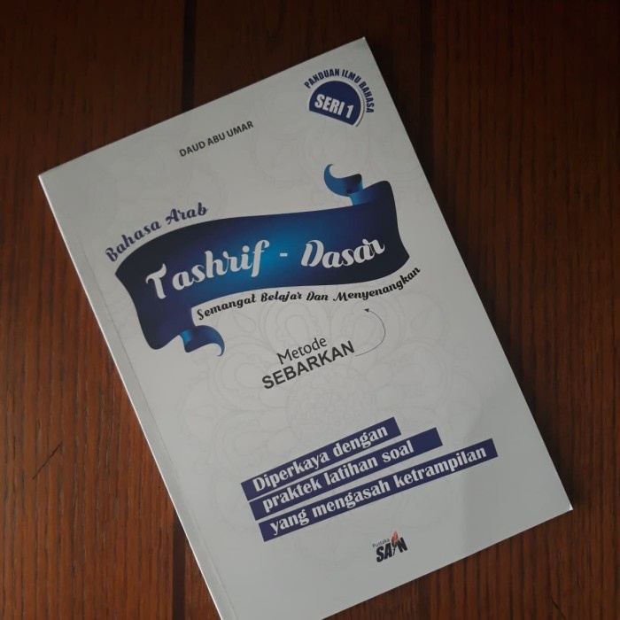 

✨COD✨ Belajar Bahasa Arab SAIN Tashrif Dasar Diktat TASHDAS Seri 1