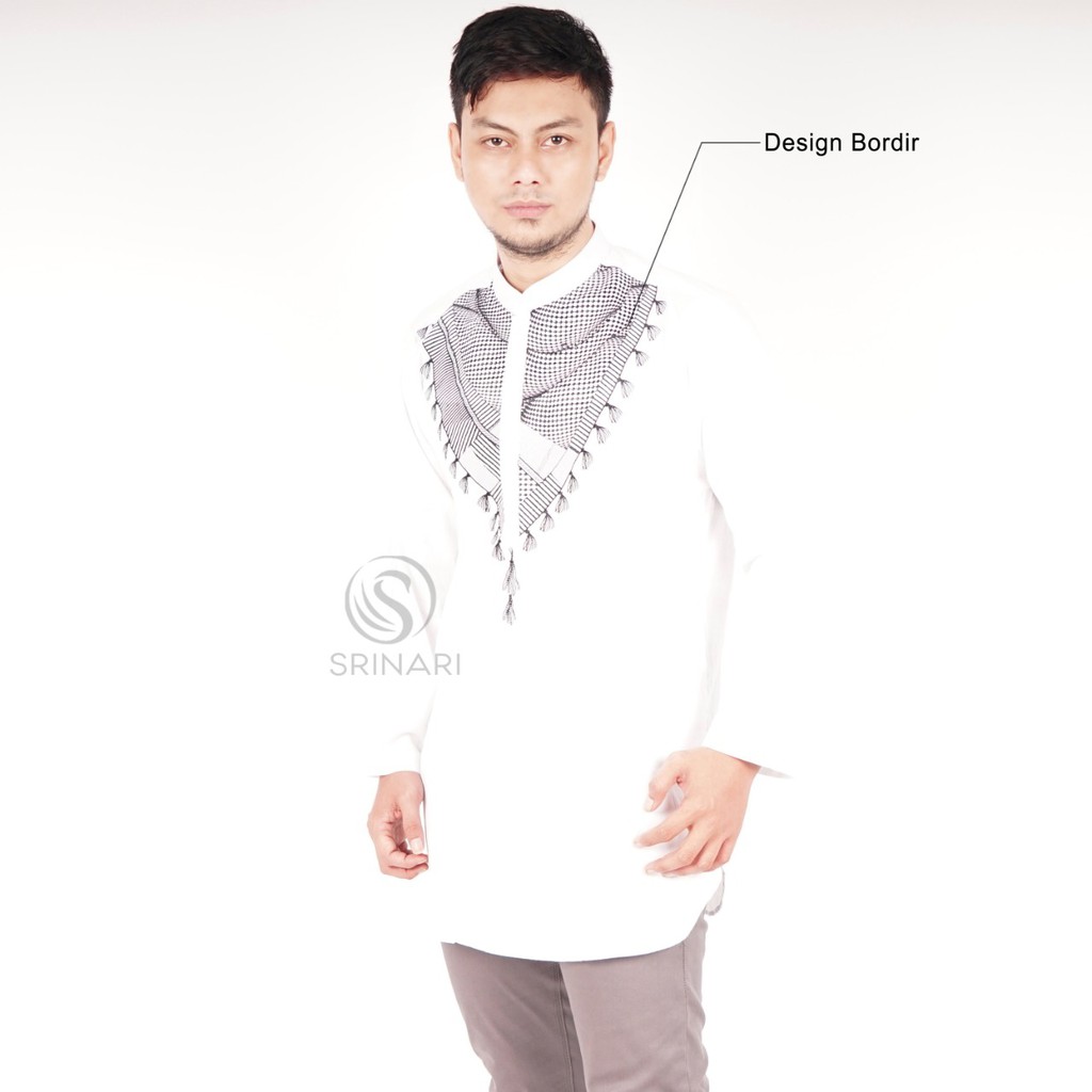 BAJU KOKO SORBAN BAJU MUSLIM PRIA LENGAN PANJANG SRINARI