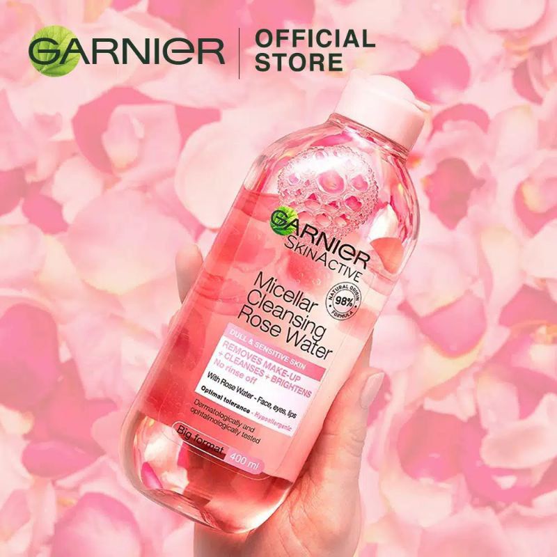 GARNIER MICELLAR WATER ROSE 400ML