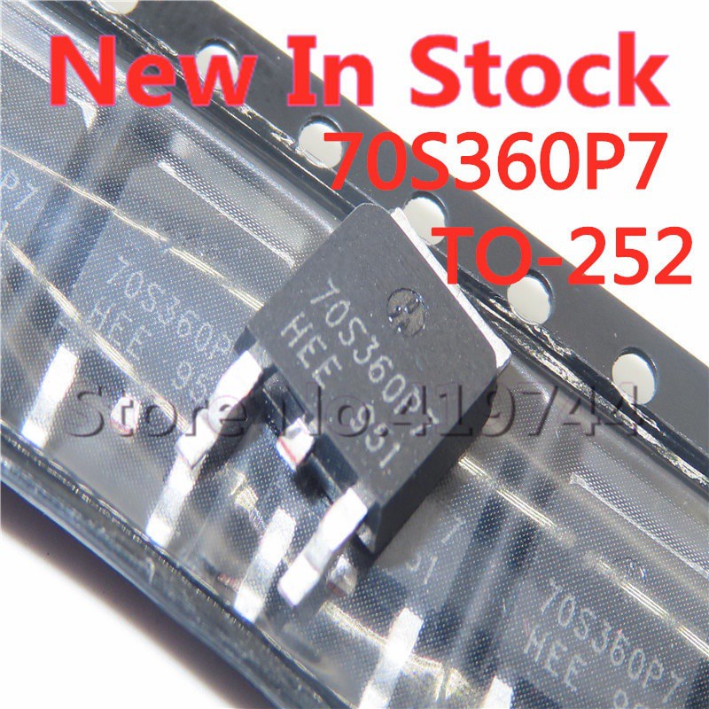 5pcs Ic 70s360p7 Ipd70R360P7S To-252