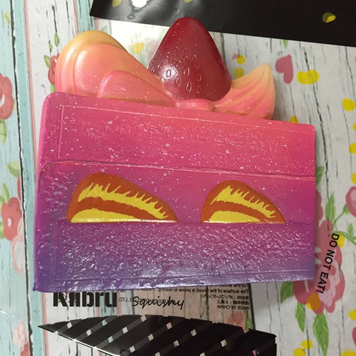 Squishy Licensed Jumbo Strawberry Shortcake by Kiibru