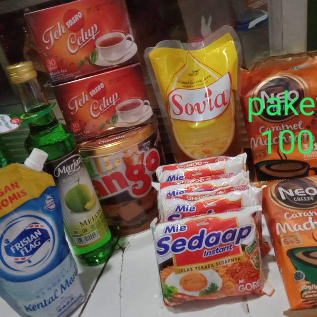 

paket sembako 100