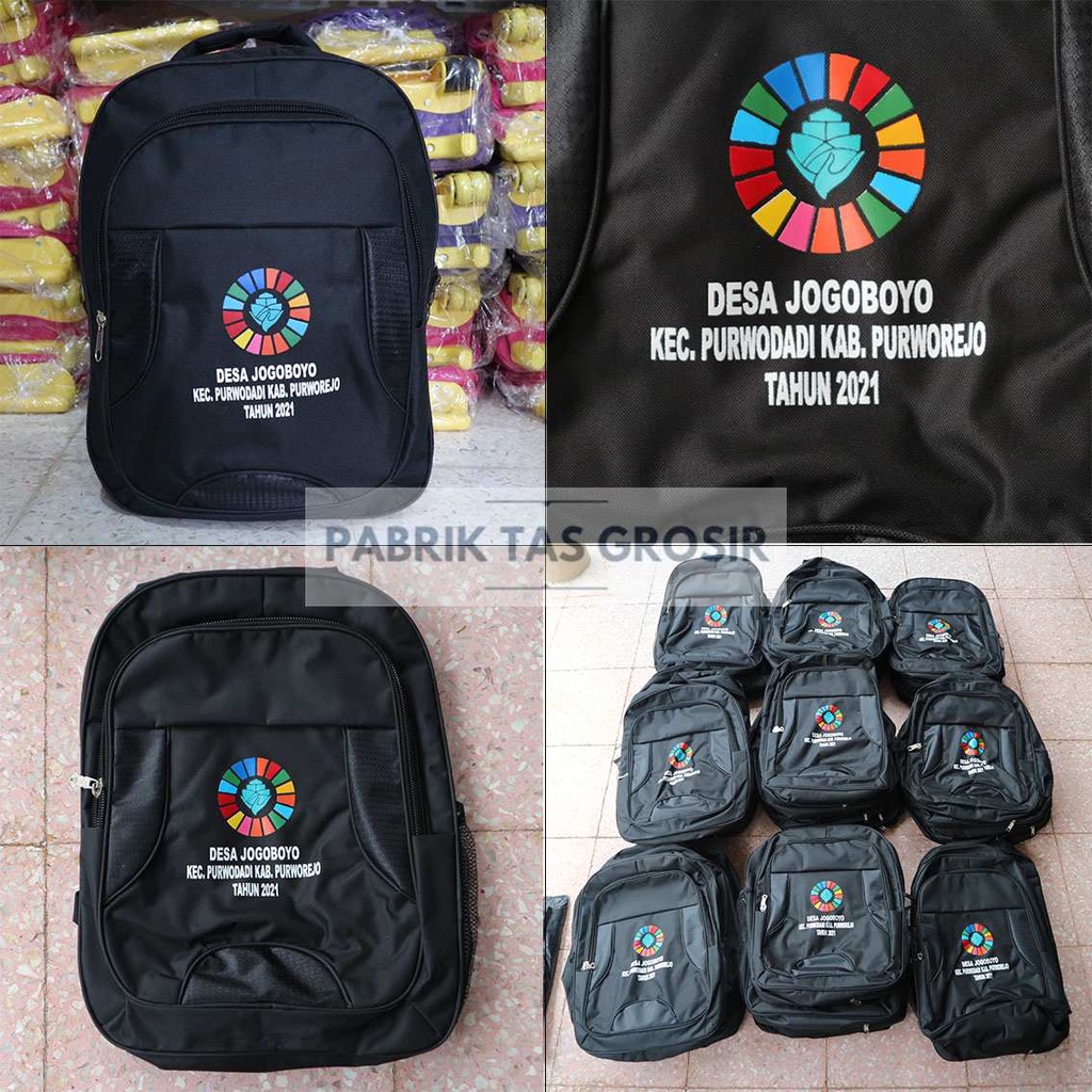 GROSIRAN MURAH TAS SABLON SDGS DESA JOGOBOYO TAHUN 2021 RANSEL SOUVENIR SEMINAR PROMOSI BERKUALITAS