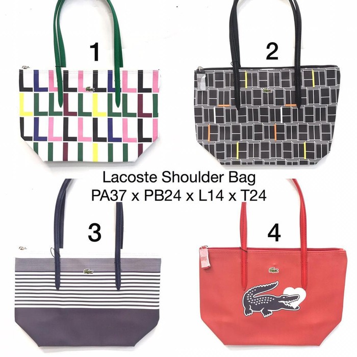 TAS TOTE BAG LACOSTE IMPORT-1 RUANG-TAS JINJING