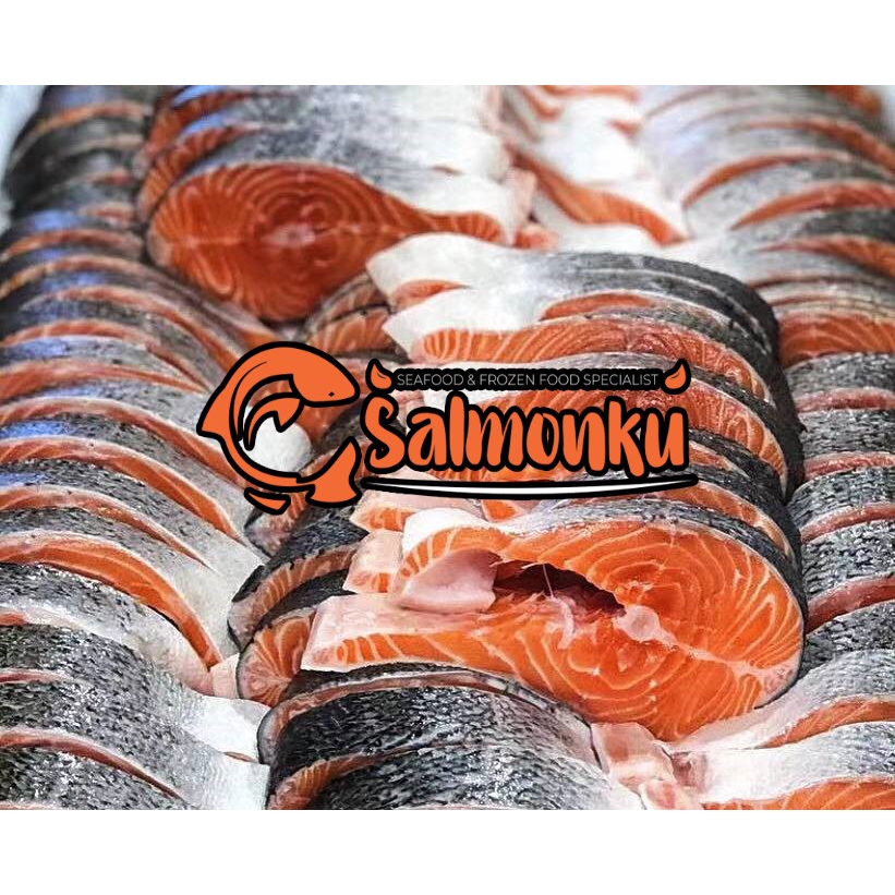 

Ikan Salmon Steak Cut Trout Norwegia 500gram (Sashimi Grade)