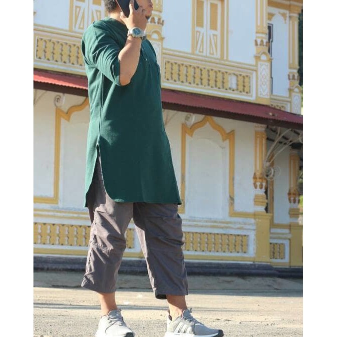 Pakaian Sunnah Gamis Kaos Sarawa Qurtah