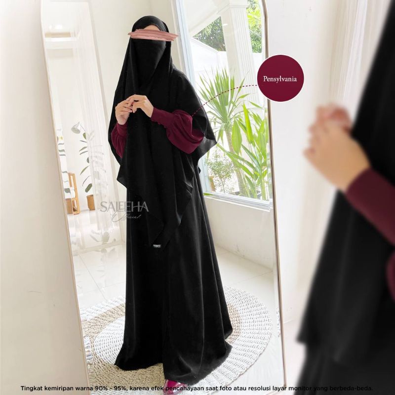 abaya mayorie series by saleeha official
