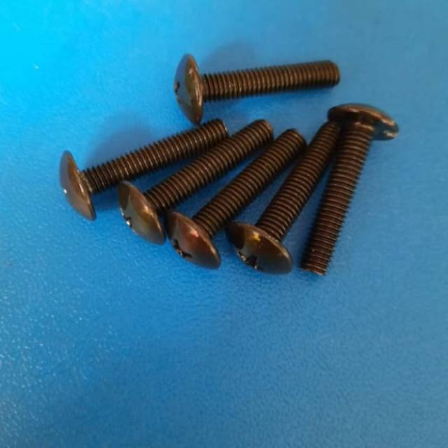 BAUT TAMENG / VISOR NMAX BAUT 8 / 5mm x 2.5cm hitam