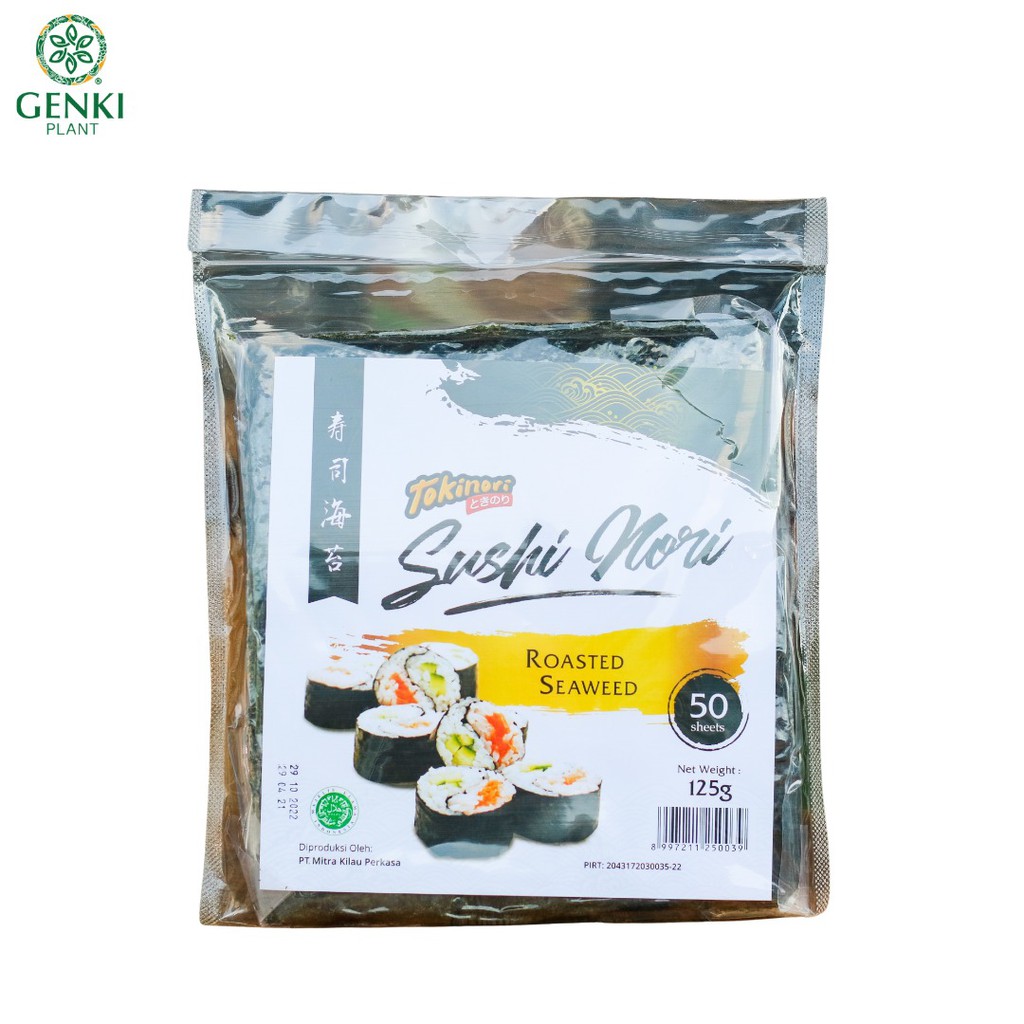 

Tokinori Sushi Nori / Roasted Seaweed - 50 pcs