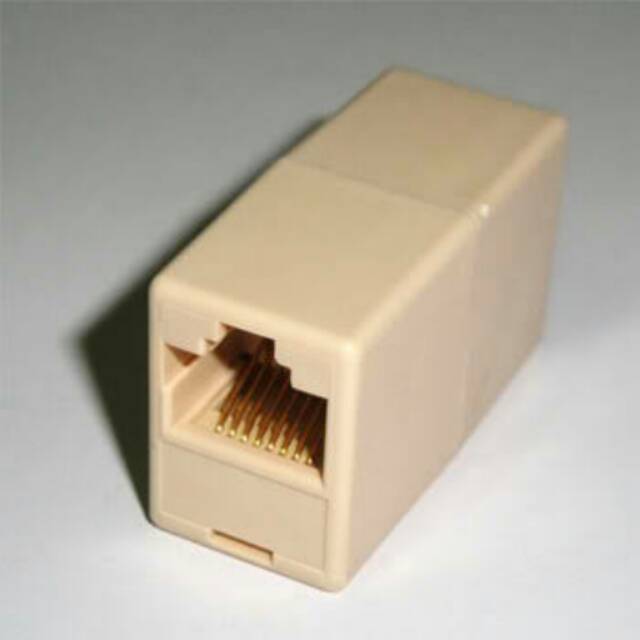 BAREL RJ45 COUPLER FEMALE TO FEMALE (BAREL RJ 45)