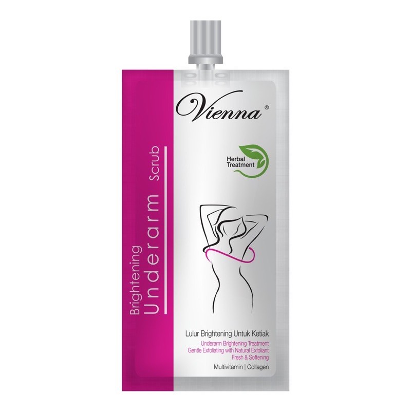 Vienna Underarm Scrub Brightening Sachet 30Ml