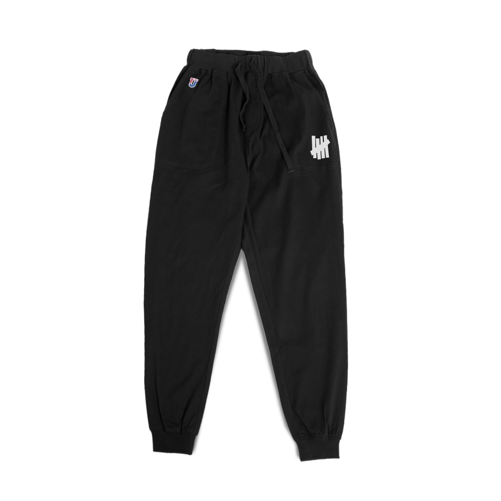 Undefeated U Logo Chino Jogger Pants Black