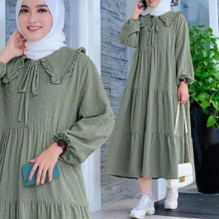 Banyak Dipakai.. ZULFA MIDI DRESS