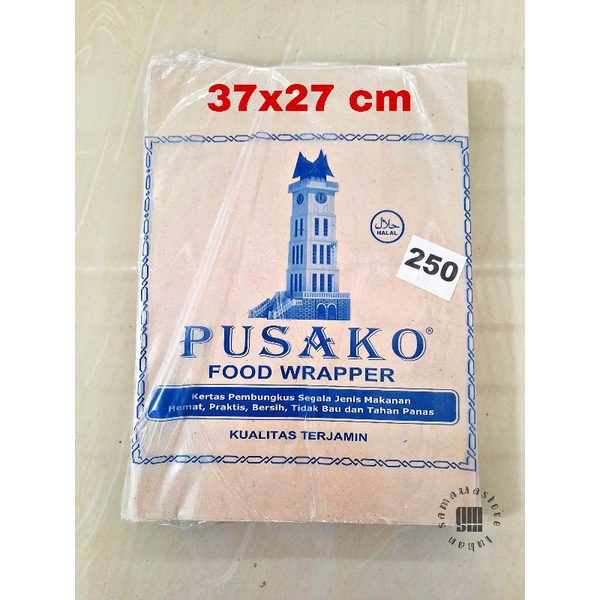 KERTAS MINYAK PEMBUNGKUS MAKANAN || FOOD WRAPPER ISI 250 LEMBAR