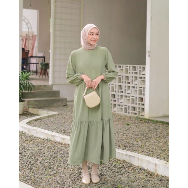 elena midi dress kienka.id