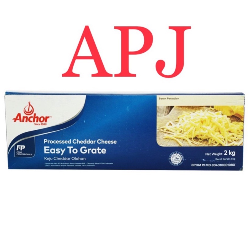 

Anchor Keju cheddar 2kg EASY TO GRATE