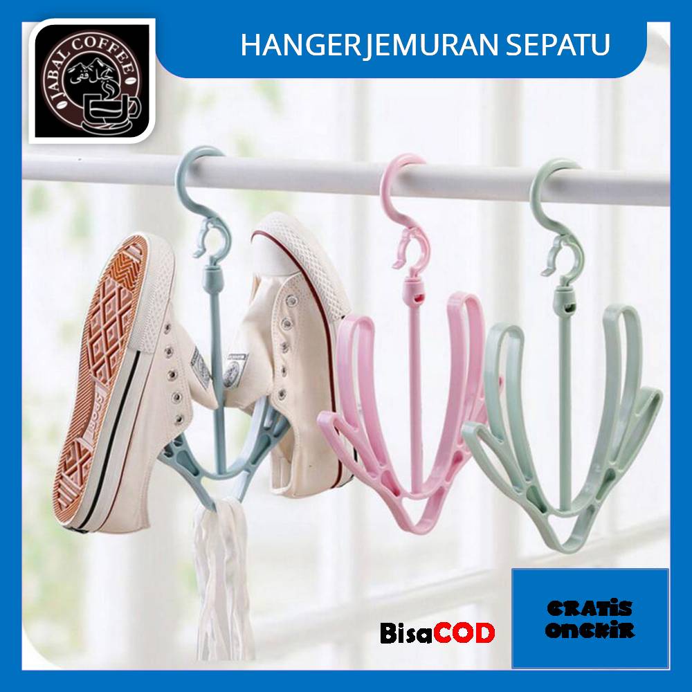 Gantungan Sepatu Sandal / Gantungan Jemuran Sepatu Sandal / Hanger Gantungan Sepatu Dan Sandal