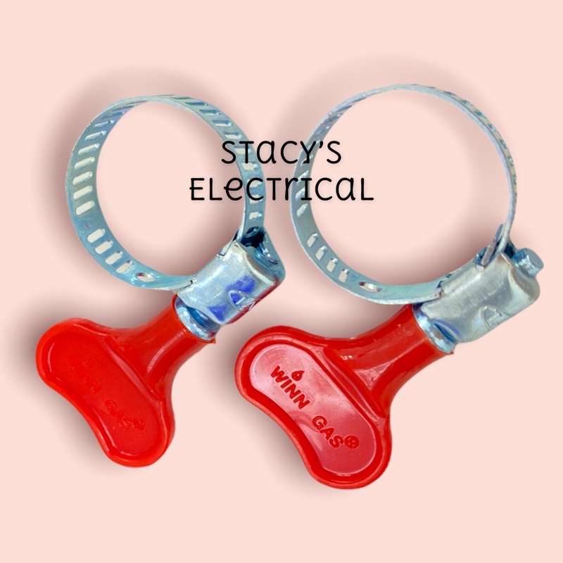 KLEM SELANG KOMPOR GAS WINN GAS TABUNG STANLESS