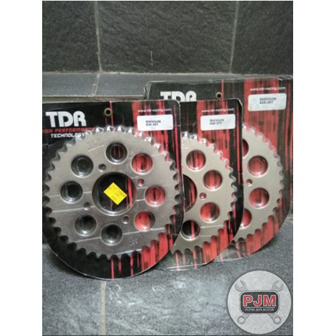 Gear Belakang Shogun / Smash / Satria 2T - 37.38.39T. TDR