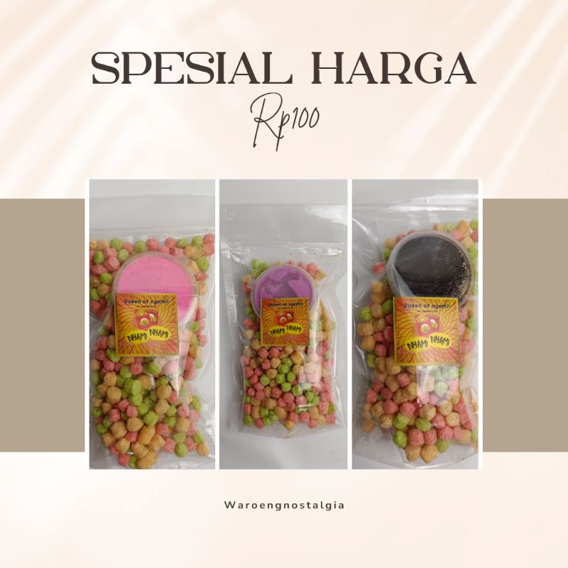 

Queen of ngemil nyamnyam rice balls crispy / ngemil murah enak