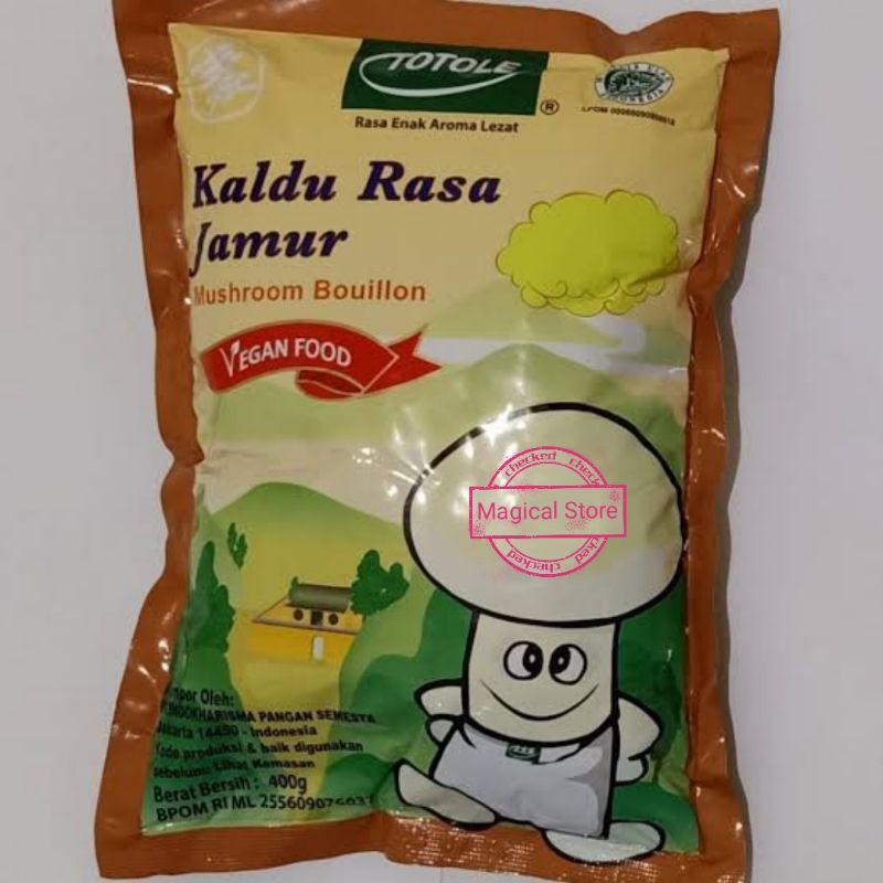 

totole kaldu jamur 400 gram besar murah berkualitas enak bumbu masak halal mui