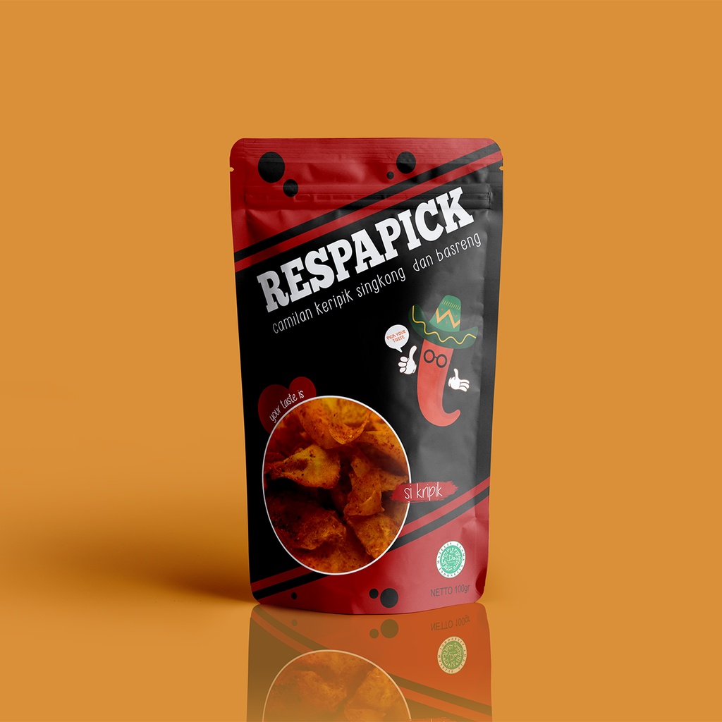 

RESPAPICK - Si Kripik - Cemilan Keripik Singkong Gurih Pedas Renyah