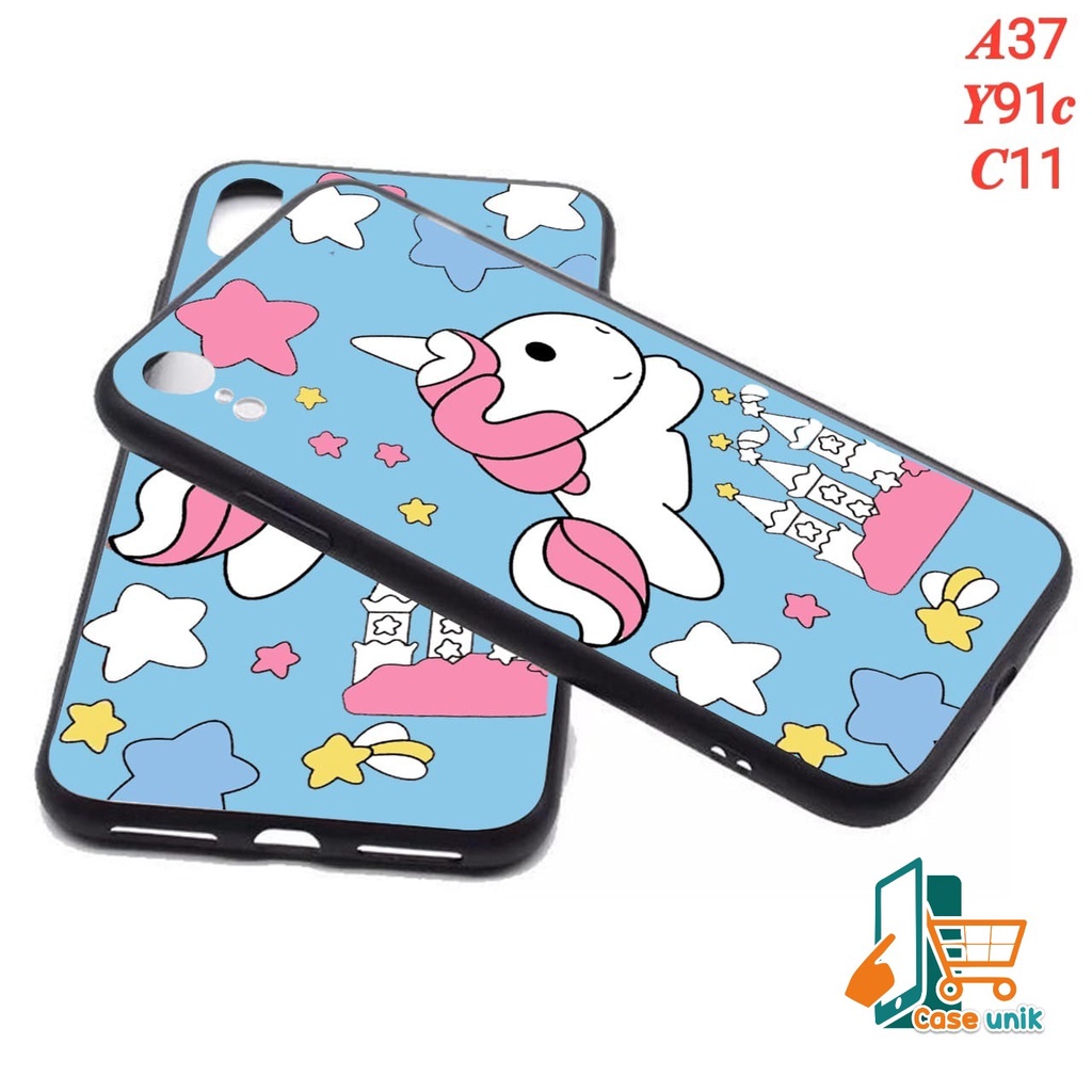 SS013 softcase UNICORN realme c2 c3 5 5i 5s c11 c12 narzo 30a c15 c17 7i CS2275