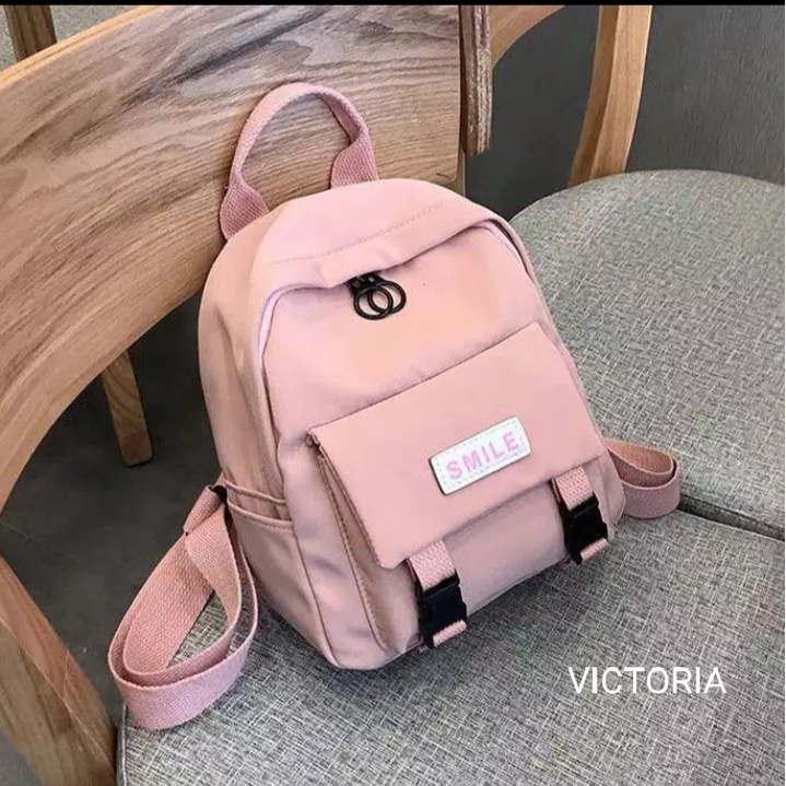 Tas Ransel Wanita Fashion Style Women Backpack Mini Soft Touch