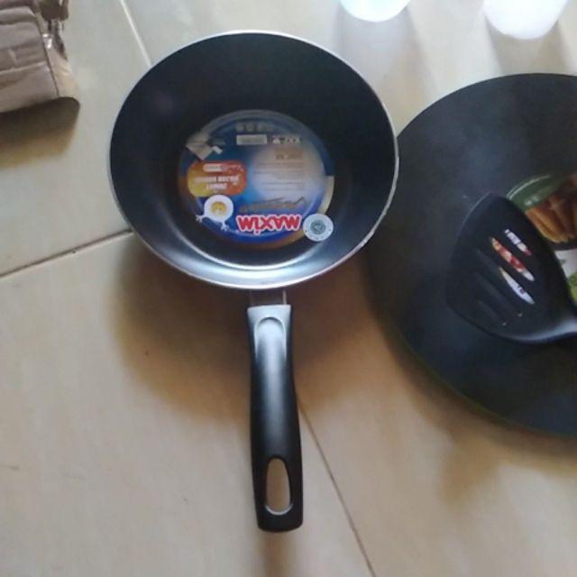 Wajan Teflon 20 Cm Maxim Valentino Frypan