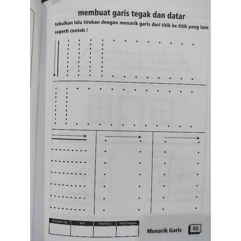 Buku Menarik Garis Untuk PAUD &amp; TK - SERBA JAYA