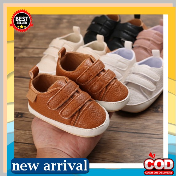Sepatu Sekolah Bayi Anak Perempuan Laki Laki Cowok Cewek Sepatu Ket Anak Cewe Cowo Warna Hitam Umur 