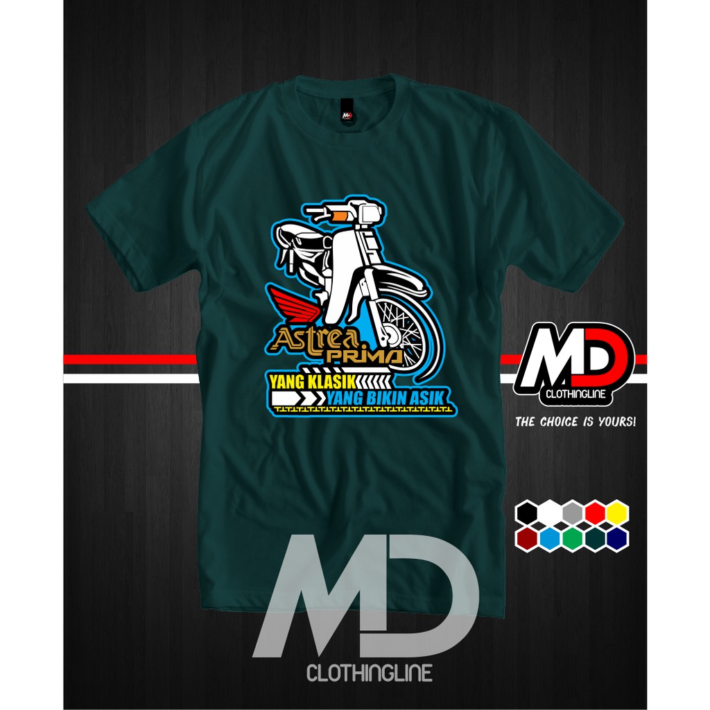 Jual Kaos Motor Honda Astrea Prima Keren Premium Quality MD CLothing Indonesia Shopee Indonesia Jual Kaos Motor Honda Astrea Prima Keren Premium Quality MD CLothing Indonesia Shopee Indonesia