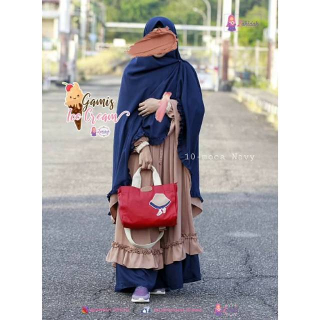 Only Gamis ice cream ORI Zahidah