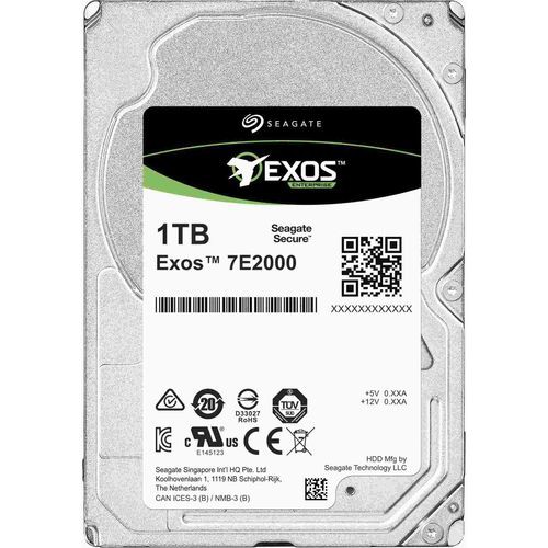 SEAGATE EXOS 7E2000 1TB ST1000NX0313 2.5&quot; 7200RPM 128MB CACHE SATA