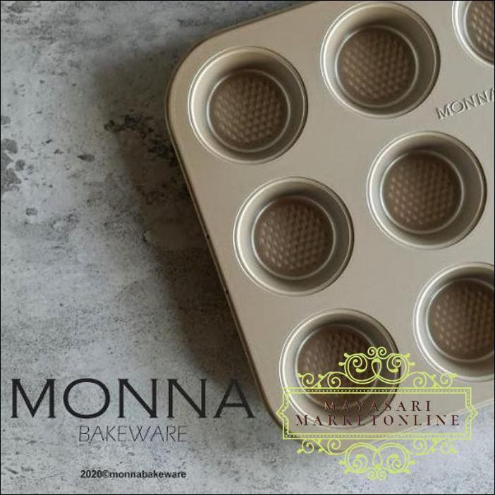 Signora Monna Bakeware - Loyang Muffin Pan 12 Cups
