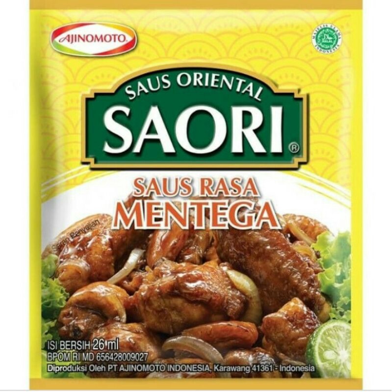 

Saori Saus Mentega 26 ml