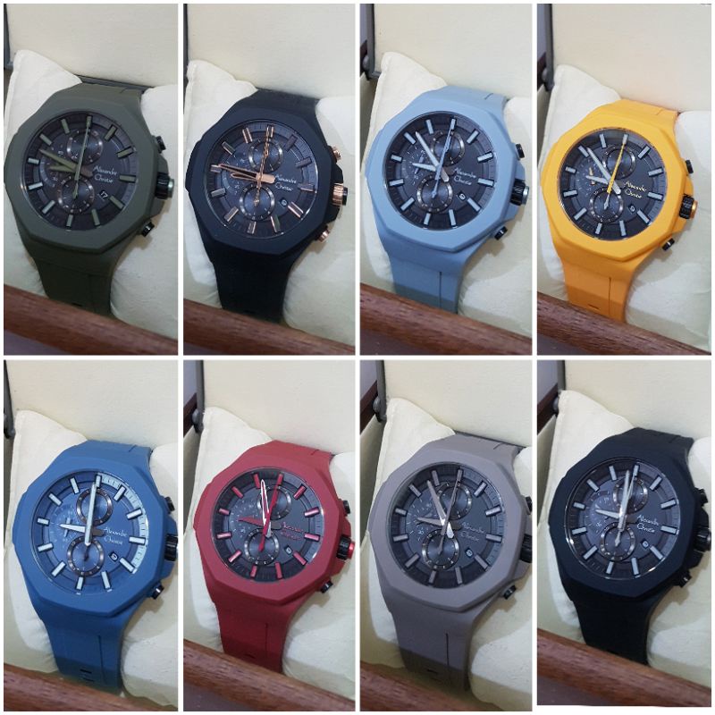 ALEXANDRE CHRISTIE PRIA AC 6590 JAM TANGAN PRIA ALEXANDRE CHRISTIE GARANSI RESMI 1 TAHUN