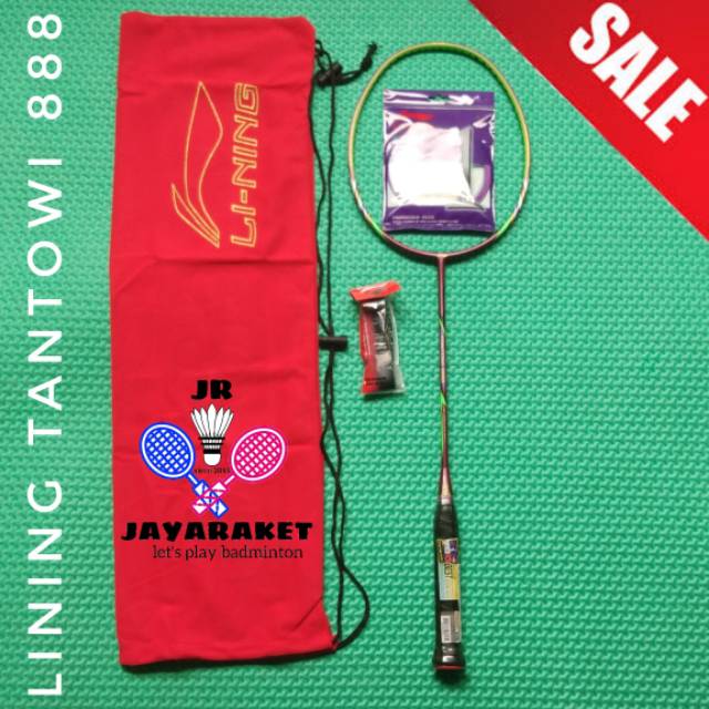 Raket Badminton Lining Tantowi 888 original Raket Bulutangkis Reket Badminton Reket Bulu Tangkis