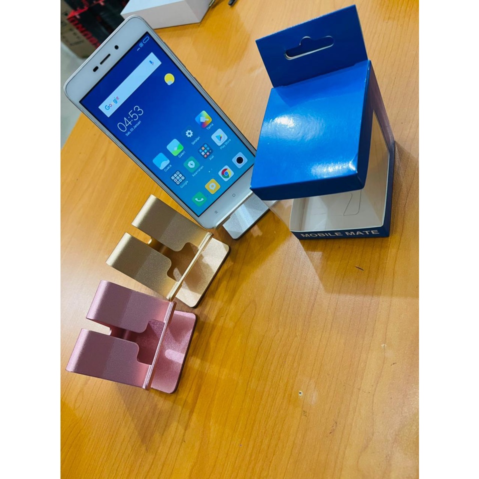 Aluminium Desk Stand Holder for Smartphone/ Tablet (Dudukan Meja HP)