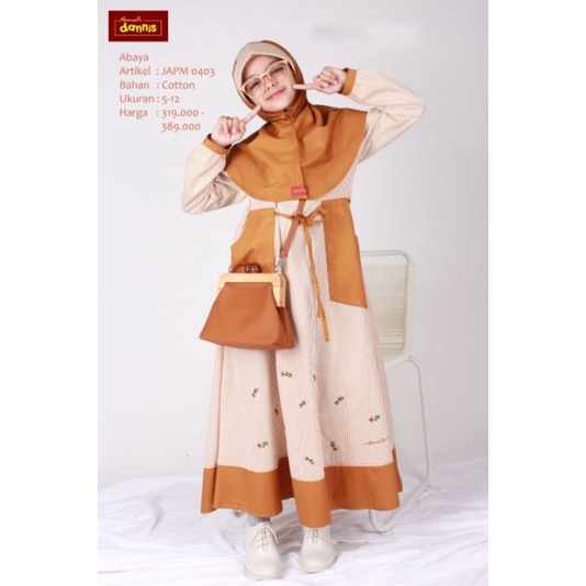 ABAYA DANNIS ANAK TERBARU