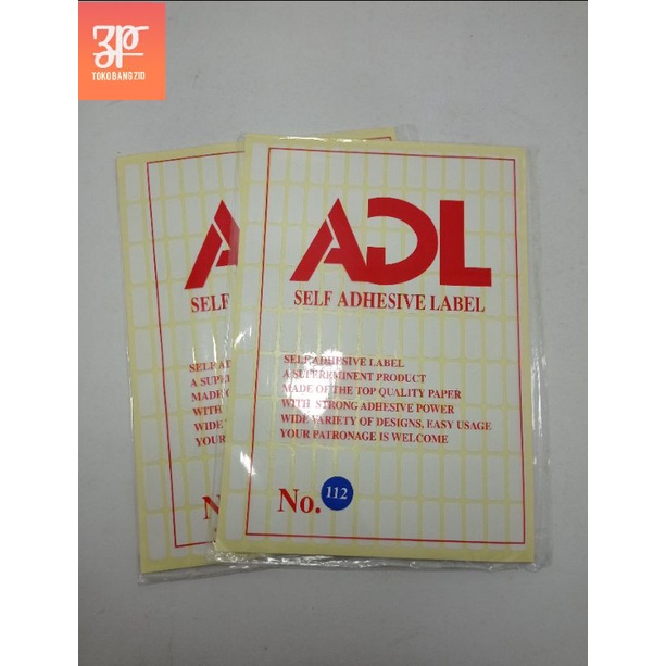 

1 pack LABEL HARGA lebel labels Harga No. 112