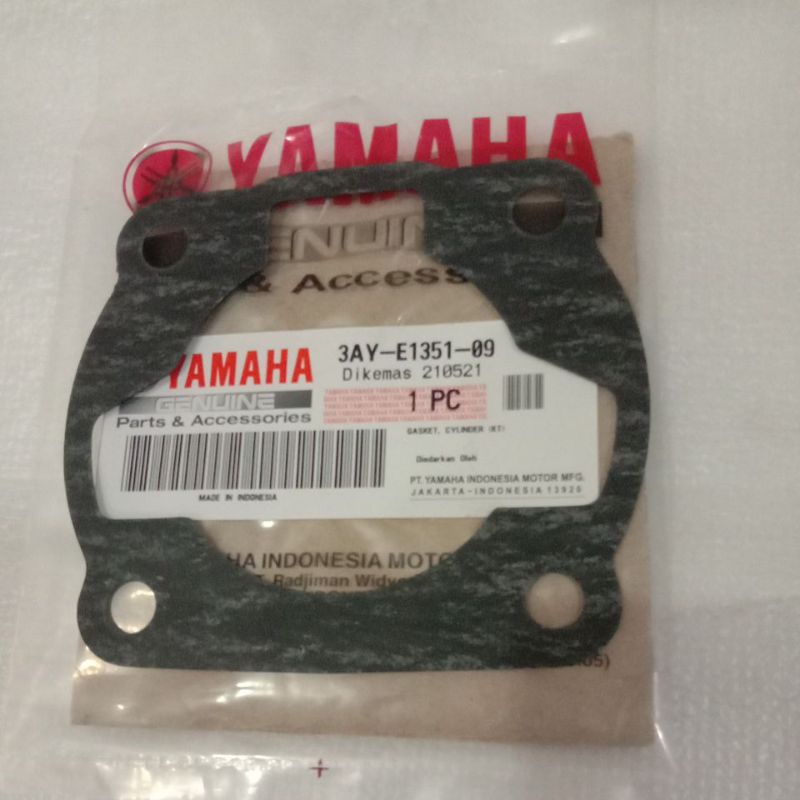 paking blok yamaha alfa perpak blok gasket cylinder alfa